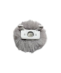 DJI Mic Mini Windscreen (Gray with White Clip)
