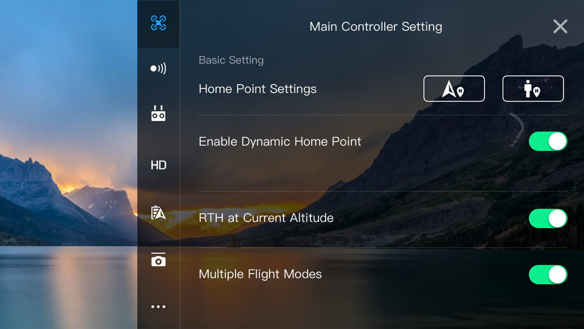 Update your home point manually